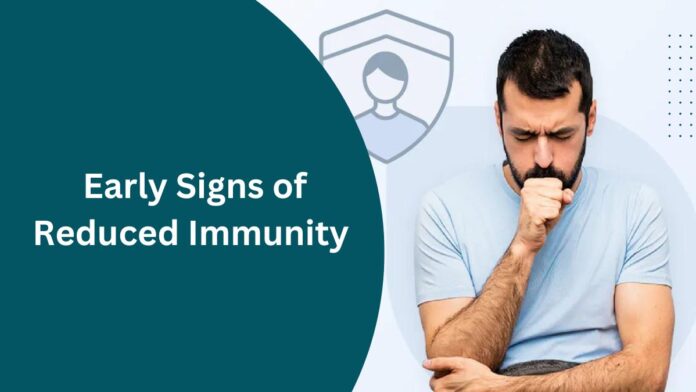 Early Signs of Reduced Immunity